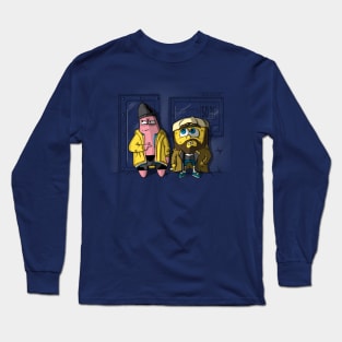 Pat and Silent Bob Squarepants Long Sleeve T-Shirt